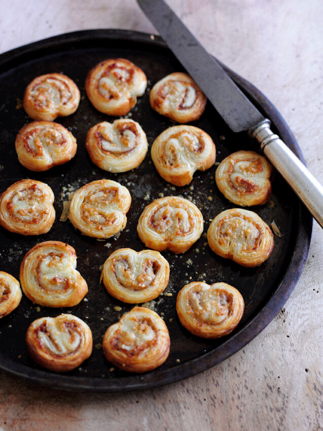 parma ham & parmesan palmiers