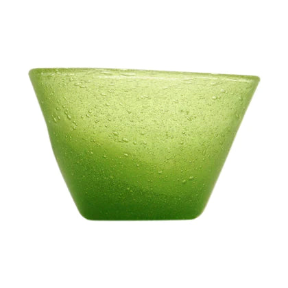 acrylic bubble salad bowl - lime green - NEW FOR '24