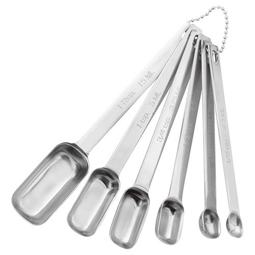 stainless steel long, narrow measuring spoons - THEY'RE BACK!